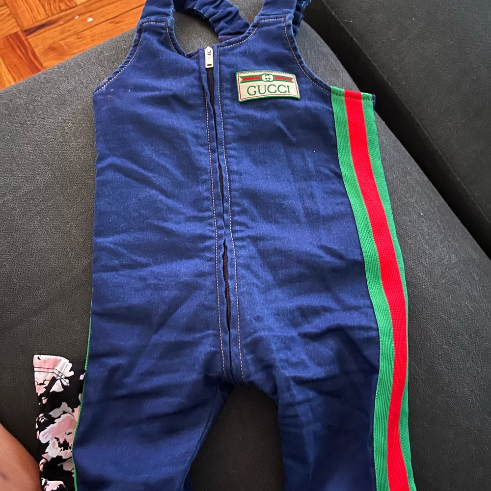 Baby boy Gucci jumpsuit